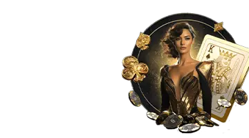 Изображение женщины в окружении карт и фишек, олицетворяющее роскошь и захватывающие турниры в Онлайн казино Lex.